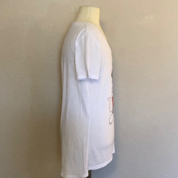 Disney's Mickey & Minnie - White T-shirt ((Small)) - Picture 2 of 5